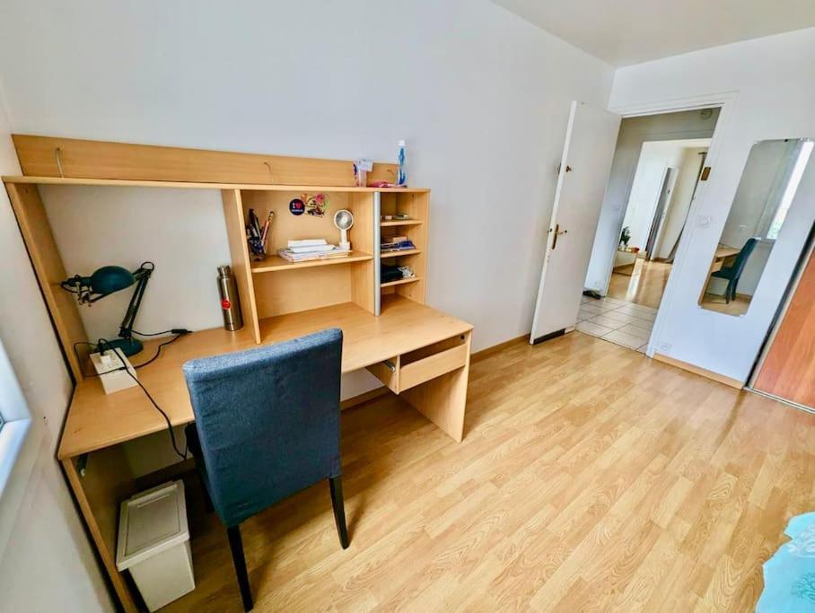 Impeccable Chambre, Bien Place, Calme & Tout Equipe Grenoble Buitenkant foto